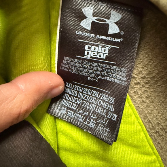 Under Armour Men’s ColdGear Scent Control Barrier Camouflage Hoodie - 2XL - Picture 4 of 12